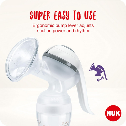 NUK sacaleches manual + set de biberones Perfect Match 150 ml