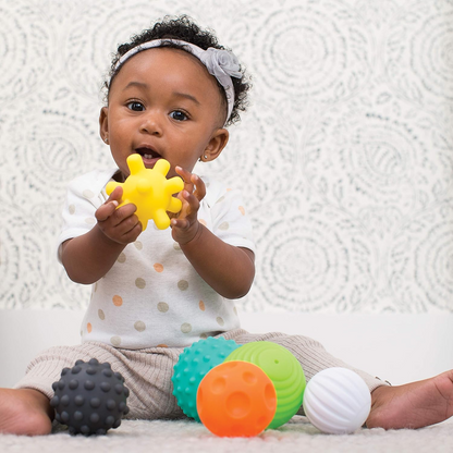 INFANTINO Senso Balls, Blocks & Buddies siliconen speelgoed 20 stuks