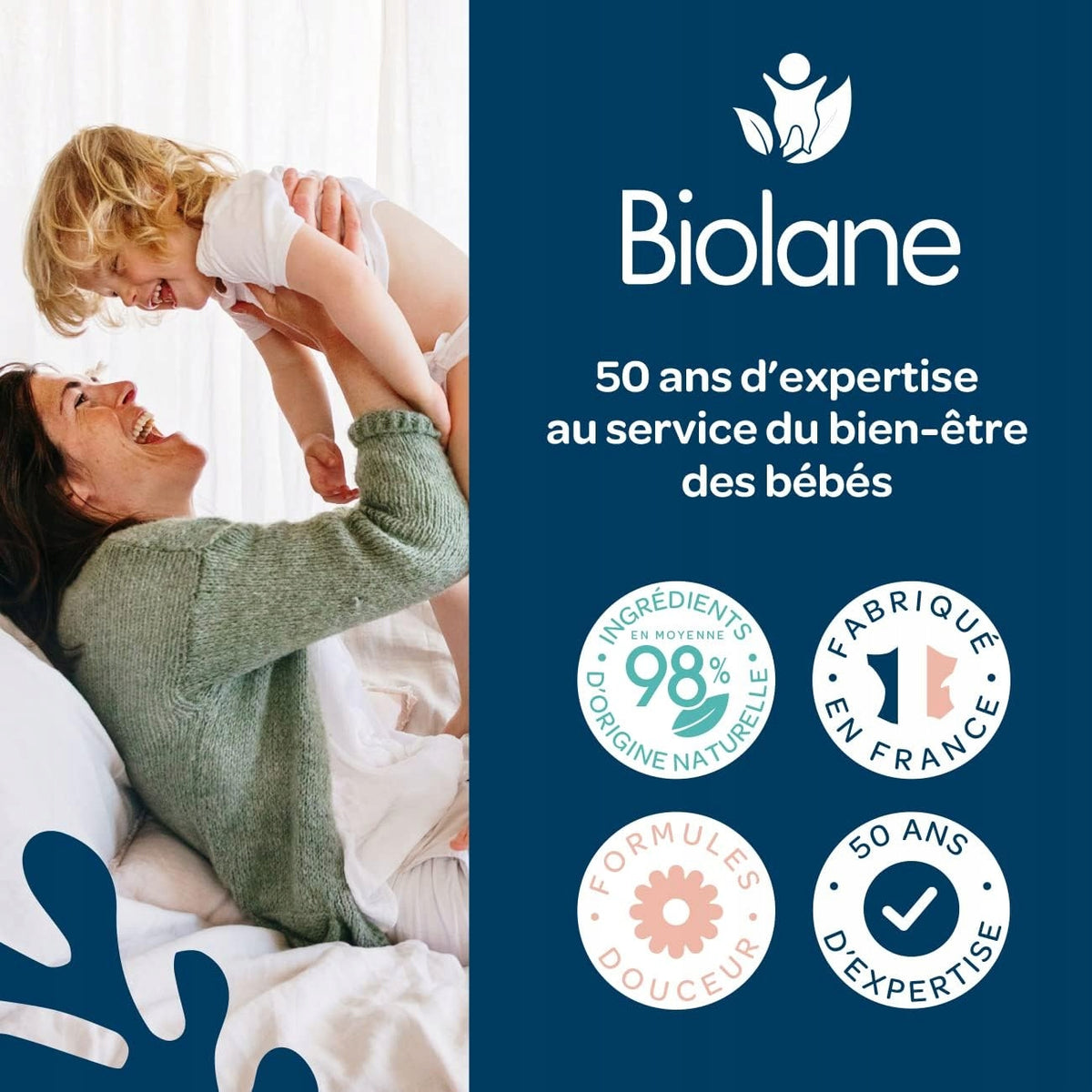 BIOLANE πάνες μεγ.3 (4-9kg) x52τεμ.