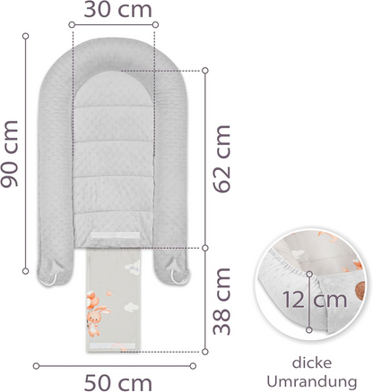 Nido para bebé KOKON 90x50