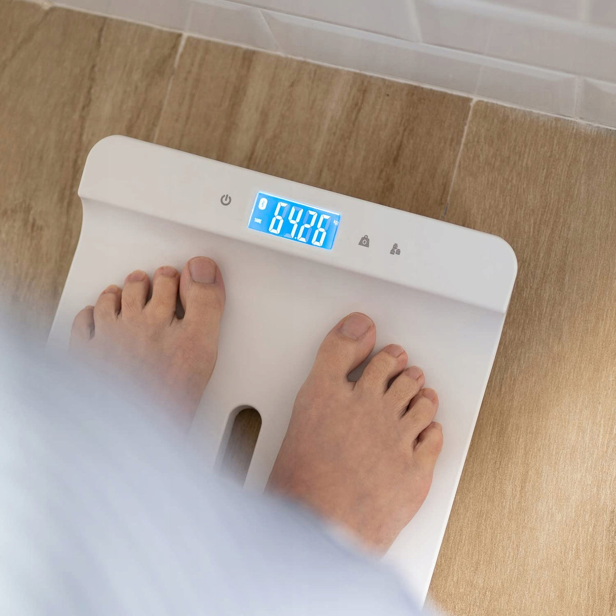 SUAVINEX 2-in-1 digitale weegschaal en lengtemeter