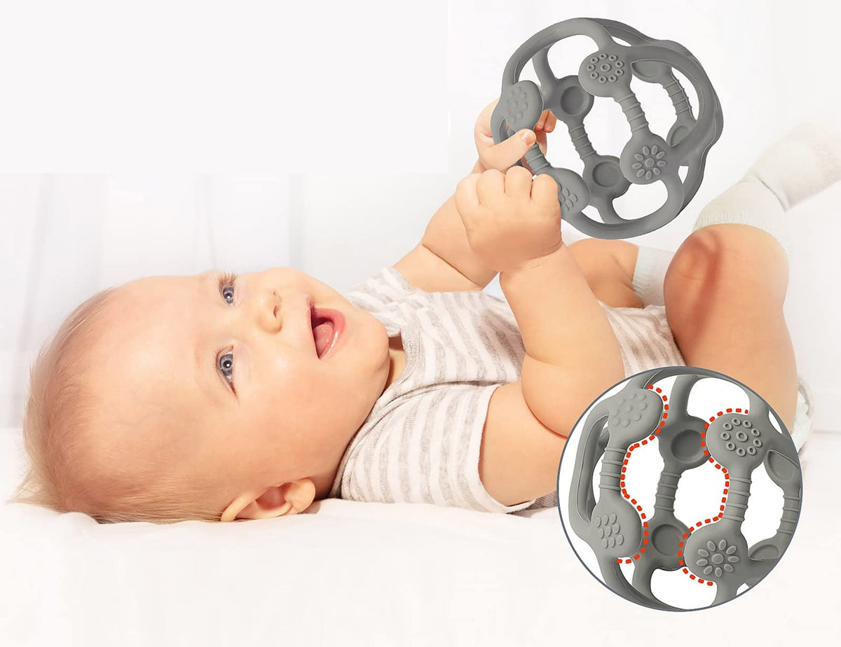 MCGMITT Teether Ball siliconen bijtring 10 cm