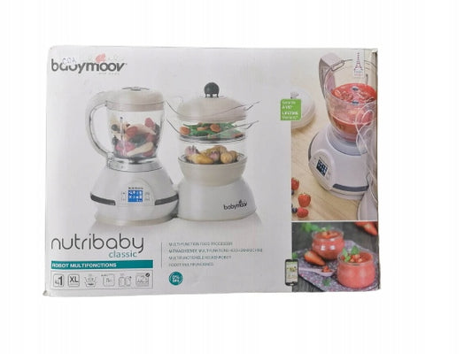 BABYMOOV Nutribaby Classic KEUKENROBOT 5-in-1 mixer stoomkoker sterilisator