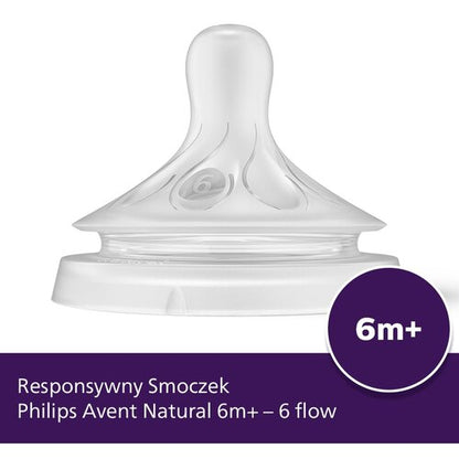 Philips Avent Natural Response flesspeen debiet 6