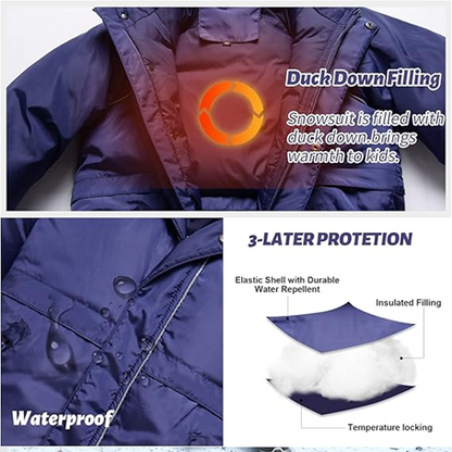 MINIZONE winteroverall 110-120 - ZONDER BONT