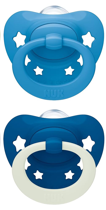 NUK STAR fopspeen x2 0-6msc DAG&NACHT