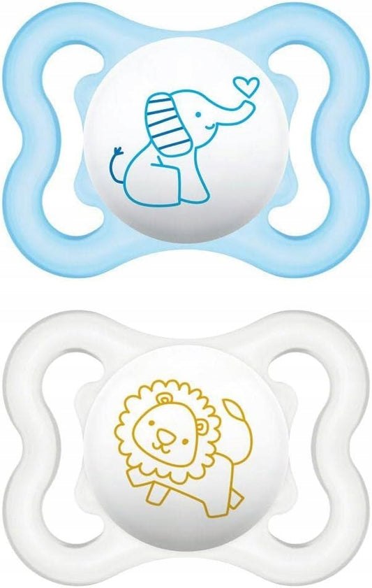 MAM AIR upokojujúci cumlík x2 0-6m