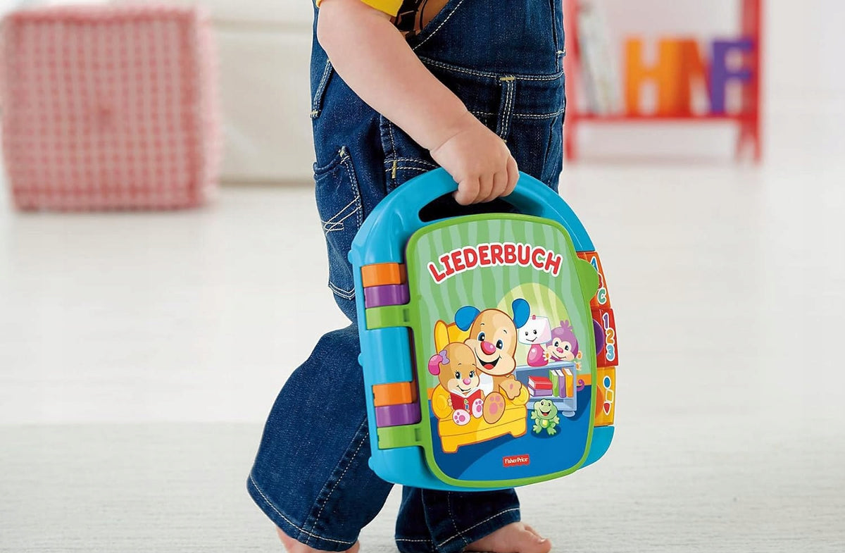 FISHER-PRICE CDH40 elektronikus oktatókönyv német nyelvű