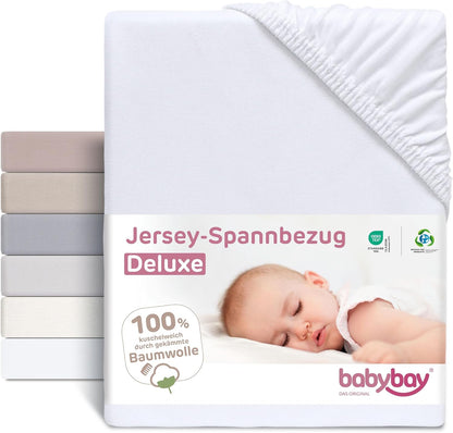 BABYBAY cearșaf cu elastic pentru Boxspring XXL 105x57,5cm