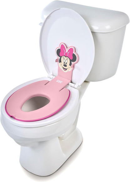 BRIGHT STARTS Flip & Sit toiletverkleiner 18 mnd.+ 23 kg DISNEY MINNIE
