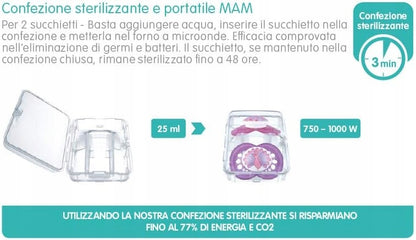 MAM ORIGINAL Schnuller x2 6m+ SILIKON