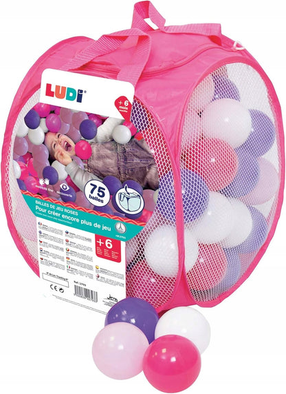 LUDI száraz medence labdák 75 db