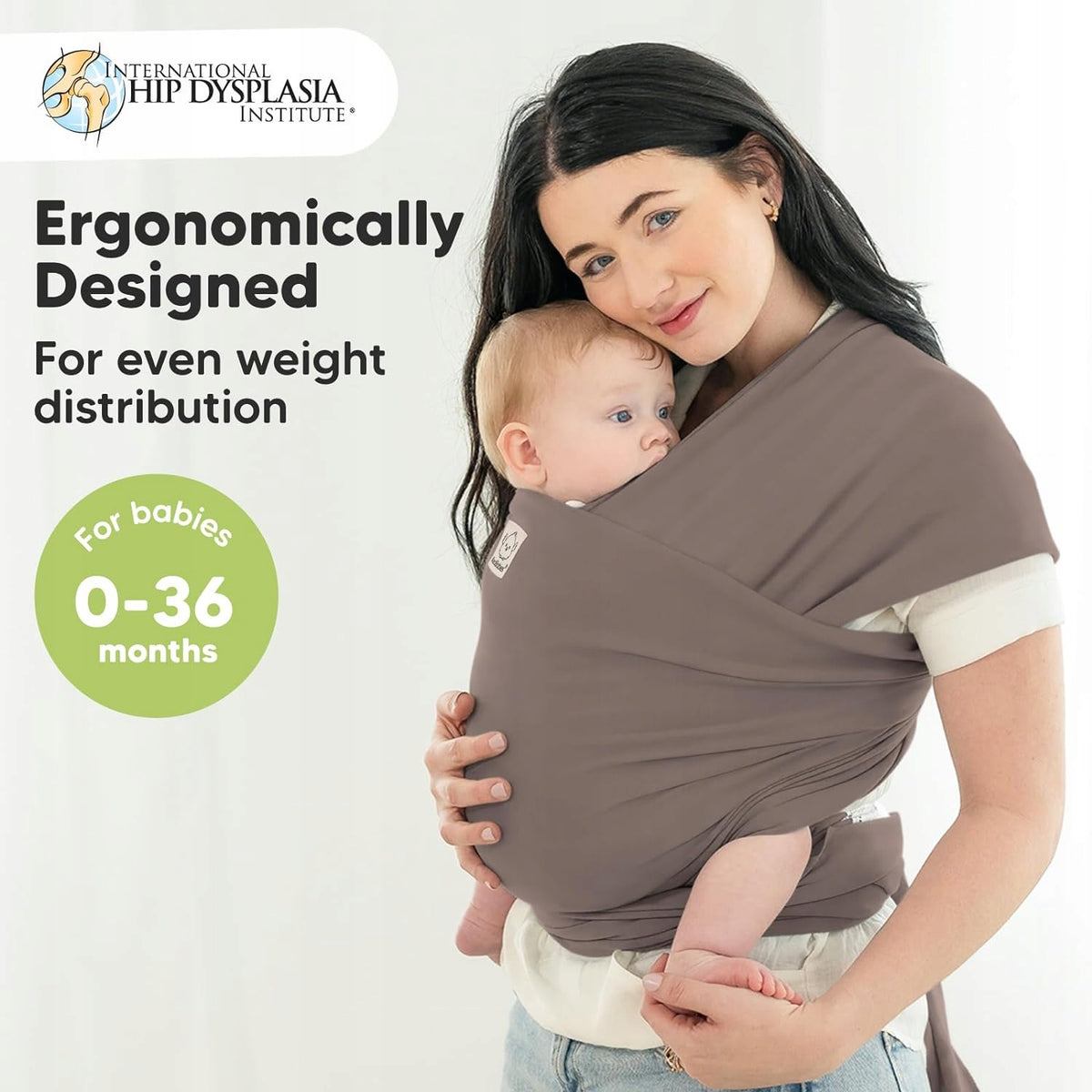 KEABABIES elastische draagdoek 520 x 55
