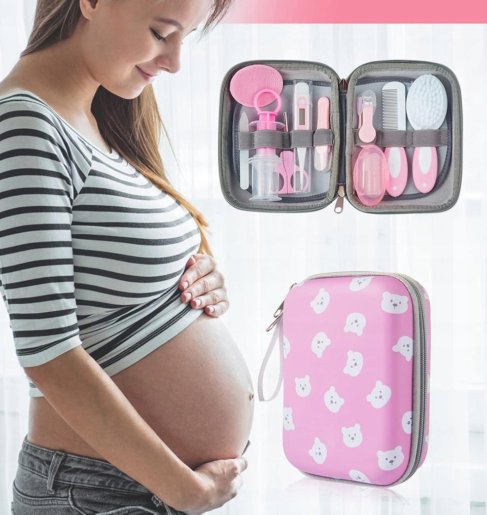 LICTIN babyverzorgingsset 12 onderdelen + etui