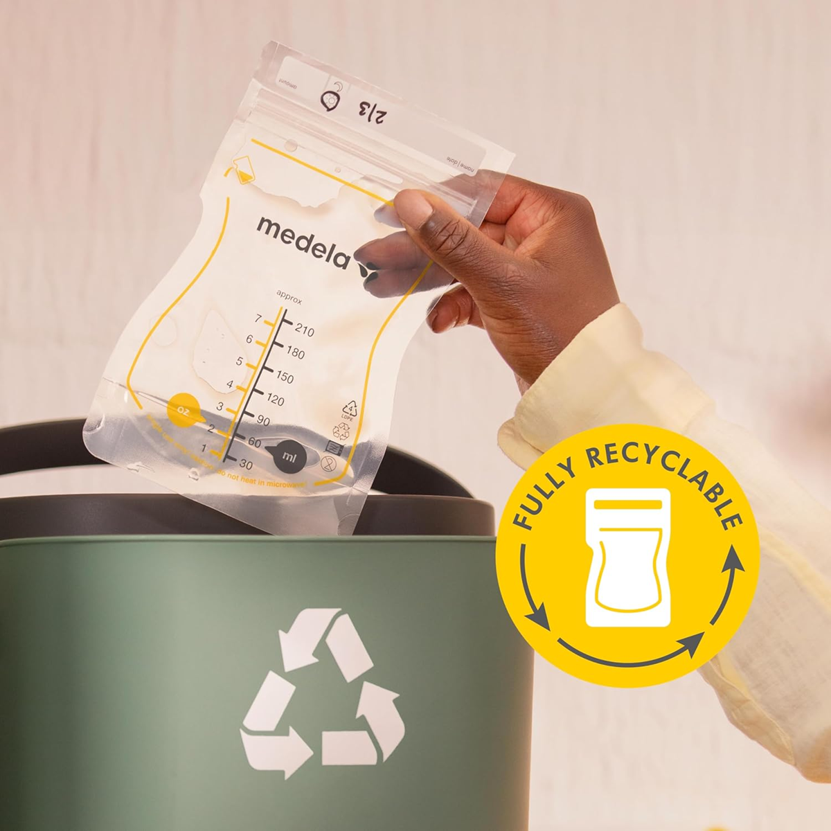 MEDELA Easy Pour anyatejtároló tasakok 50db