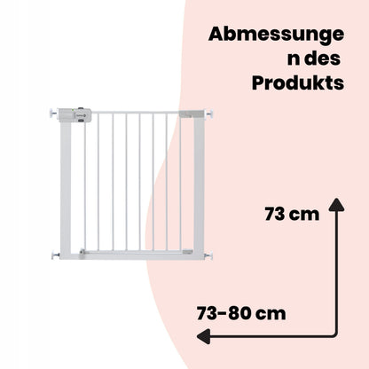 SAFETY 1ST Flat Step πύλη σκάλας, εγκατάσταση χωρίς διάτρηση