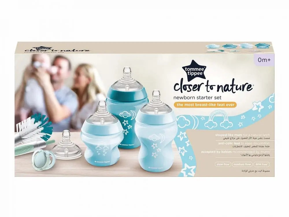 TOMMEE TIPPEE Anti-Colic Starter-Set Flaschen Closer to Nature