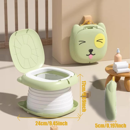 SOSINYA opvouwbaar reispotje draagbaar toilet + zakken en etui