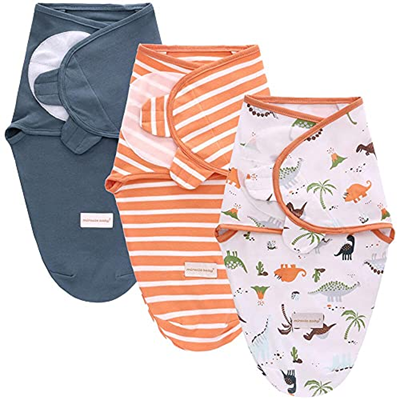 MIRACLE BABY omslagdoek slaapzak 0-3 mnd x3