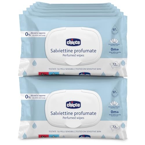 Chicco șervețele multifuncționale pentru bebeluși 864 buc.