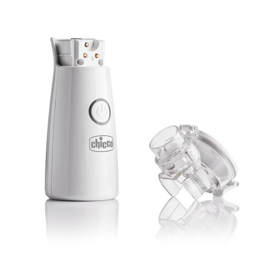 CHICCO EasyBreath Air Mesh nebulizator de buzunar 12,5 cm + husă