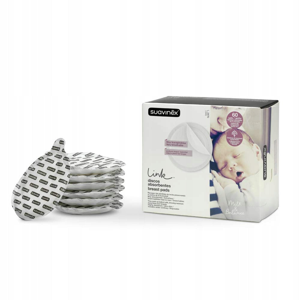 SUAVINEX COUSSINETS d’allaitement jetables x60