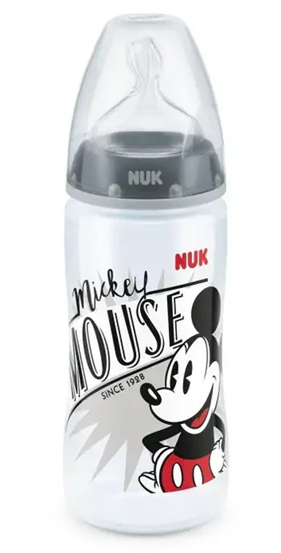 NUK First Choice+ Mickey Mouse bottiglia 300 ml 6-18 m tettarella M