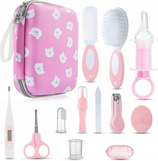 LICTINbaby care setcolour pink and whitewidth of case 14.5 cm, length 17 cmNewly sold conditionVisually the