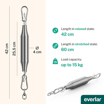 EVERLAR schommelveer voor wieg en babyhangmat 15 kg