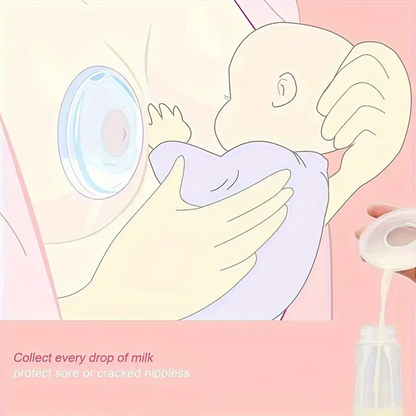 MELKSCHELPEN voor het opvangen van melk x2