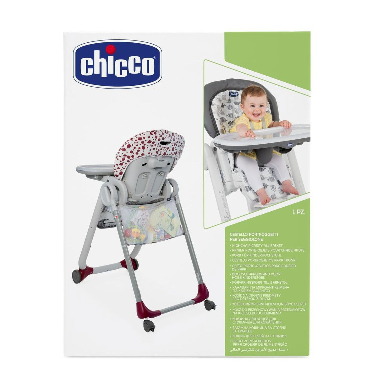 CHICCO plasă pentru jucării pentru scaunul de masă