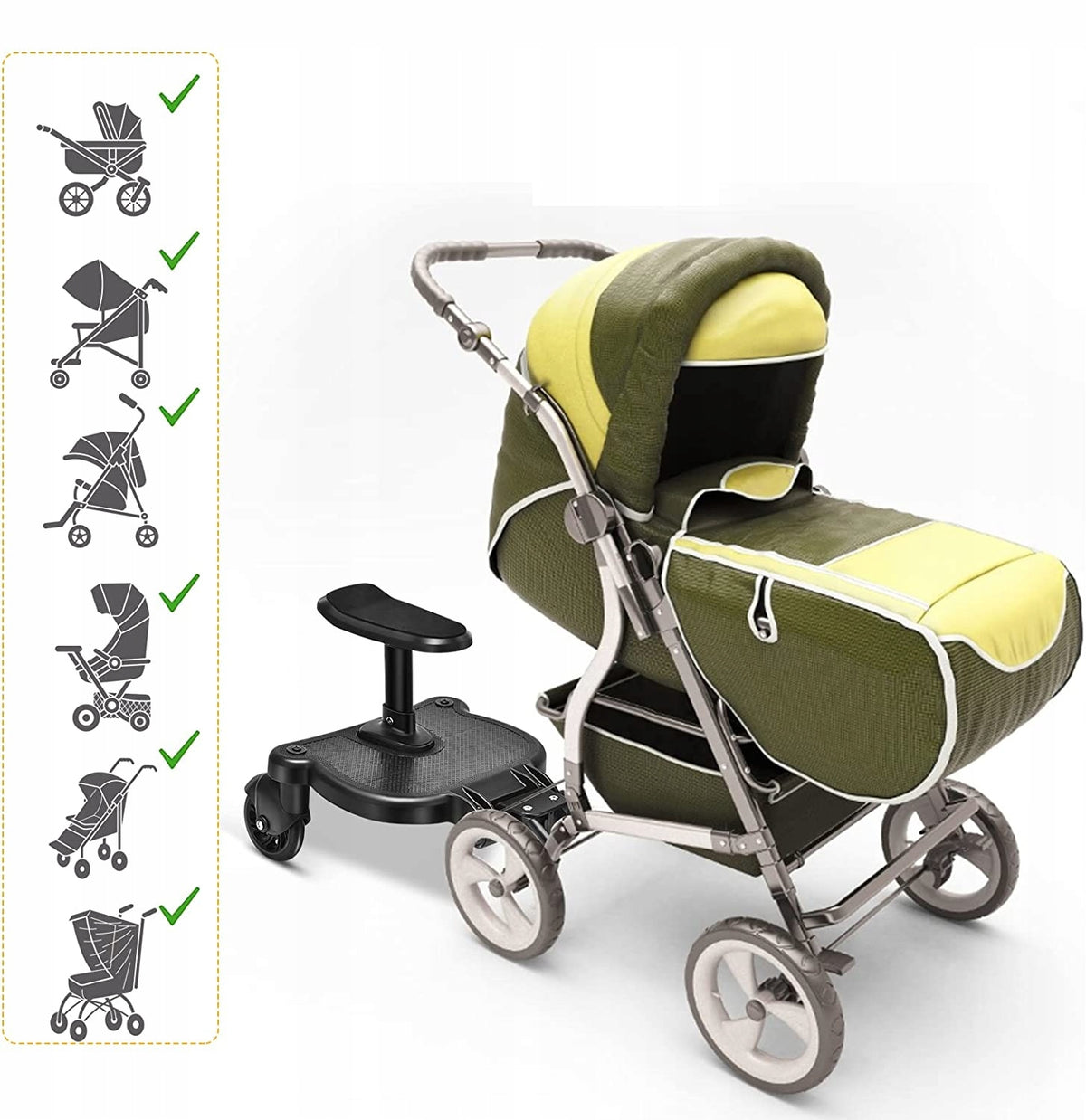 VOGVIGO universele rolstoelaccessoire, draagvermogen 25 kg