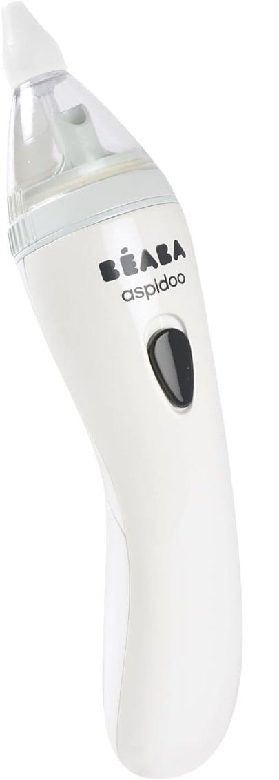BEABA Aspidoo elektrische neusaspirator 18,5 cm + 2 opzetstukken en etui