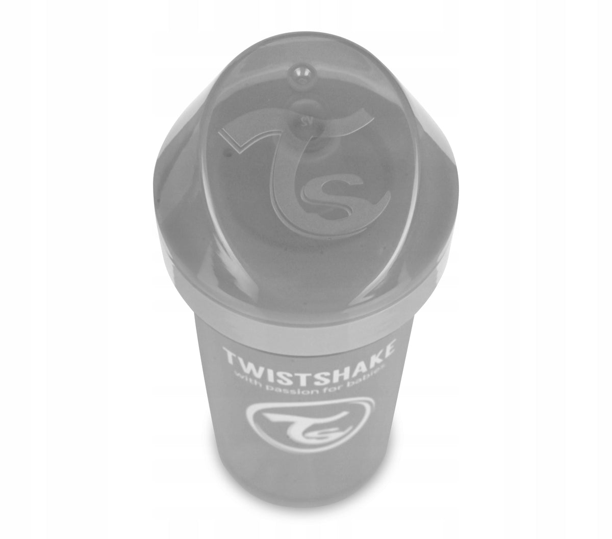 TWISTSHAKE cană anti-vărsare 360 ml 12m+ cu pai KID CUP