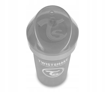 TWISTSHAKE cană anti-vărsare 360 ml 12m+ cu pai KID CUP
