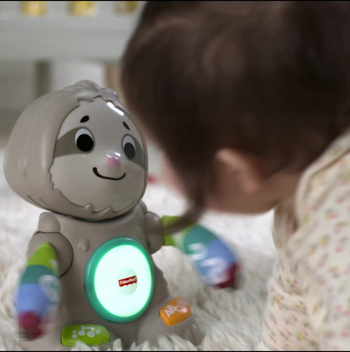 FISHER-PRICE interaktivní LENIVEC fr. jazyk