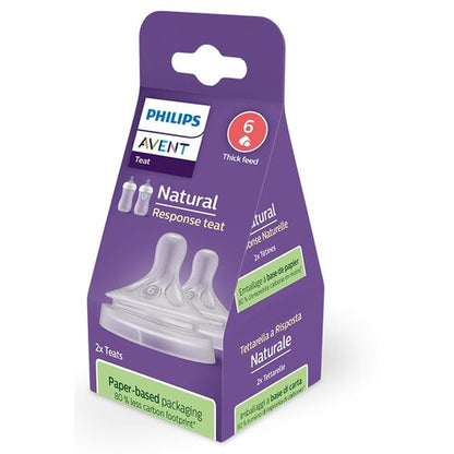 Philips Avent Natural Response flesspeen debiet 6