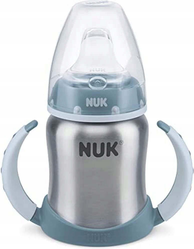 NUK First Choice Ανοξείδωτο Ποτηράκι εκπαιδευτικό 125 ml 6 μ+