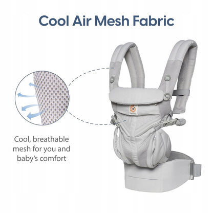 ERGOBABY OMNI 360 COOL AIR MESH nosidełko ergonomiczne 3,2-20,4kg