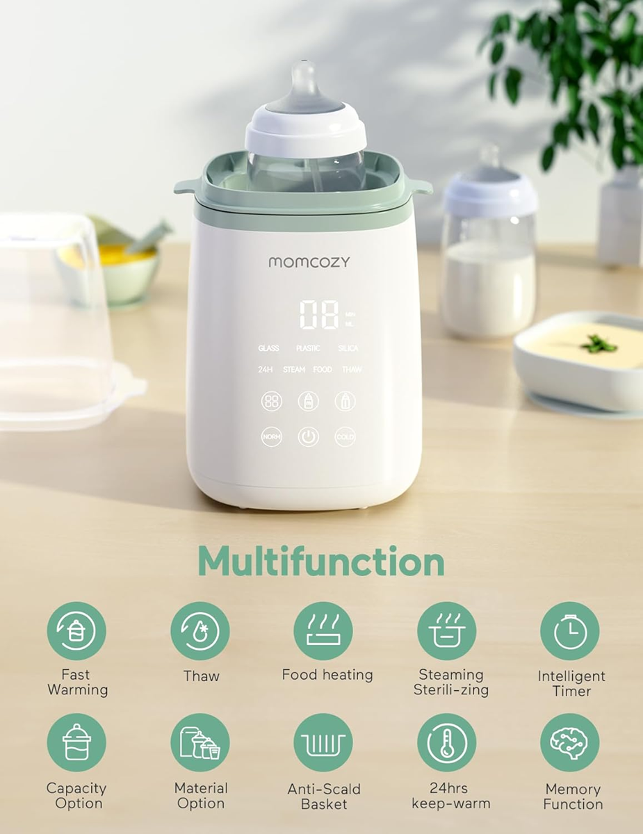 MOMCOZY 4-in-1 flessen- en potjesverwarmer
