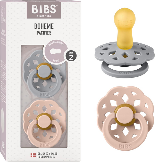 BIBS BOHEME succhietti calmanti 2 pezzi 6 mesi+