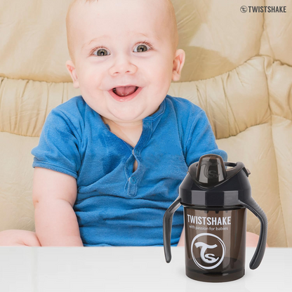 TWISTSHAKE Mini Cup tazza antigoccia con beccuccio e frullatore 230 ml 4 m+