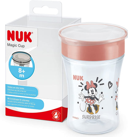 NUK Magic Cup CANĂ ANTISCURGERIĂ gură 360° 230 ml