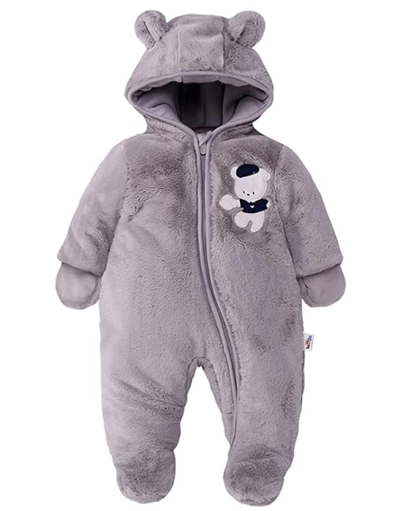 JIAMY winter jumpsuit met capuchon 6-9 msc