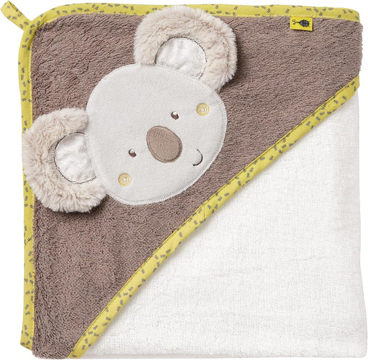 FEHN katoenen handdoek met capuchon Koala Australië 80 x 80 cm