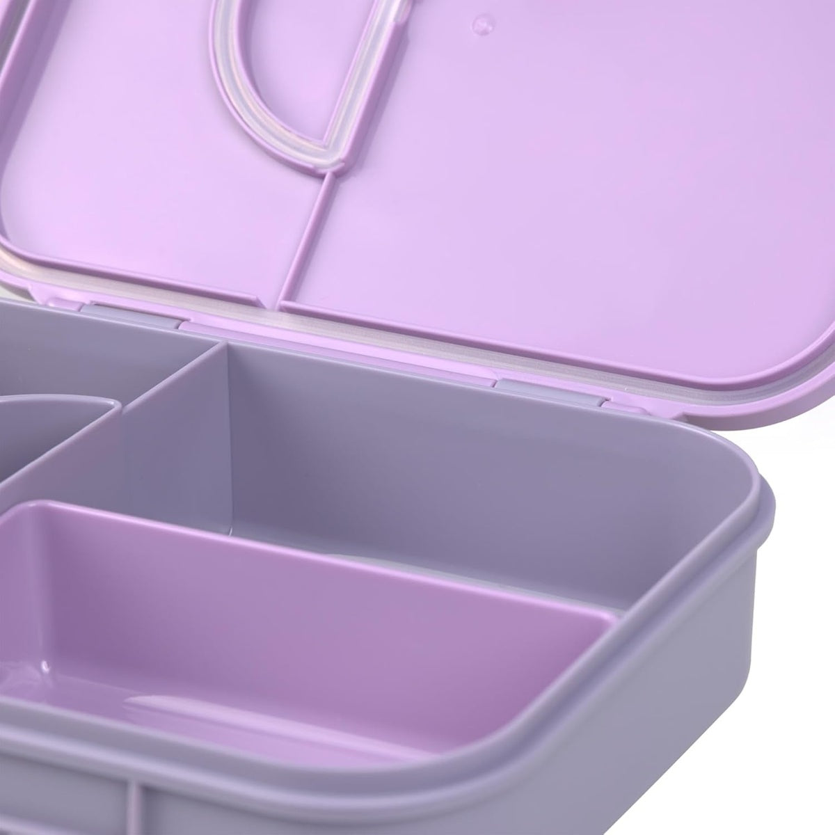 LASSIG Bento lunchtrommel met uitneembare vakken 17x21 cm KLEIN HART