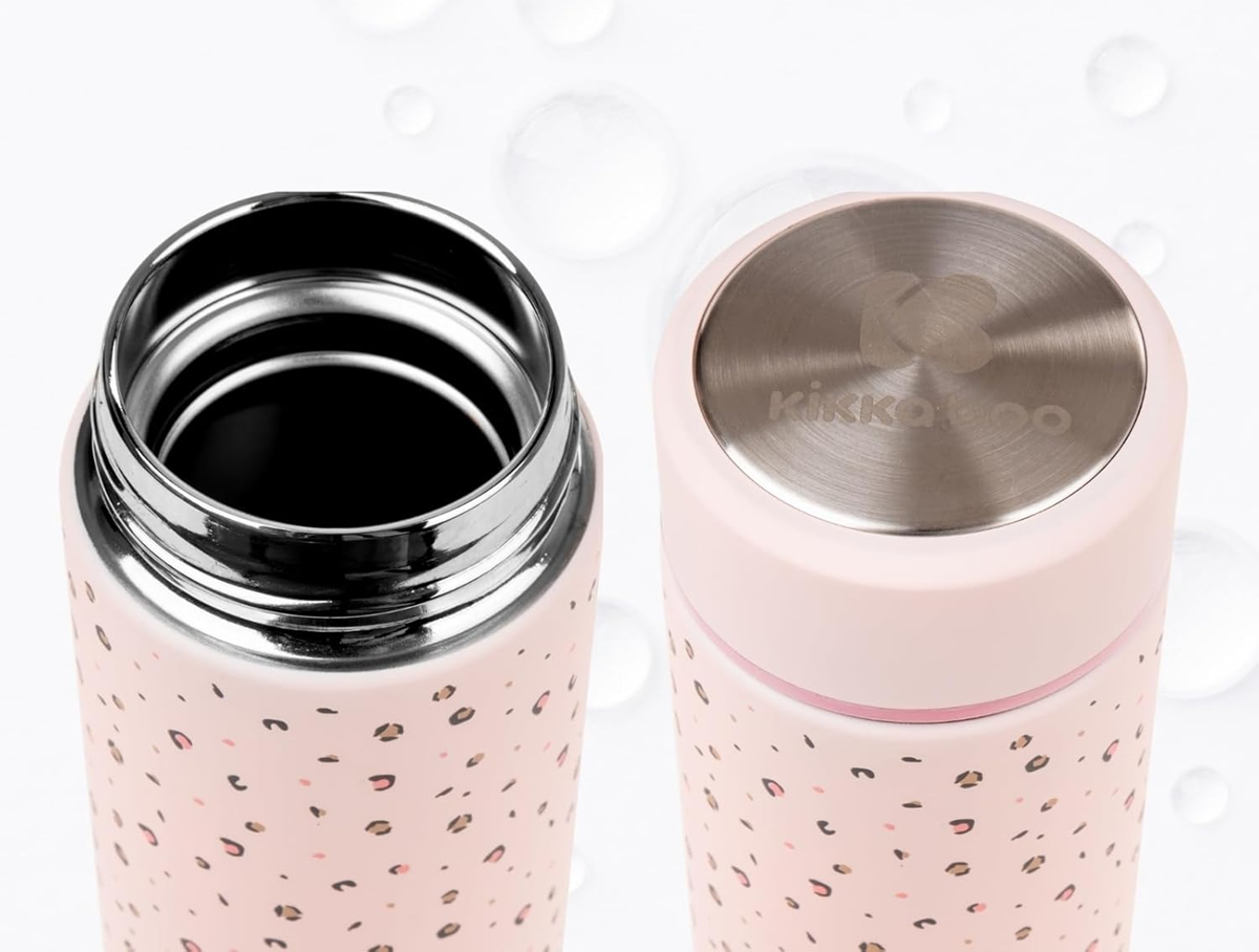 KIKKA BOO Savanna thermos van roestvrij staal 500 ml + theefilter