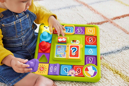 FISHER-PRICE HRB74 interaktives Spielbrett 40 Geräusche DEUTSCH