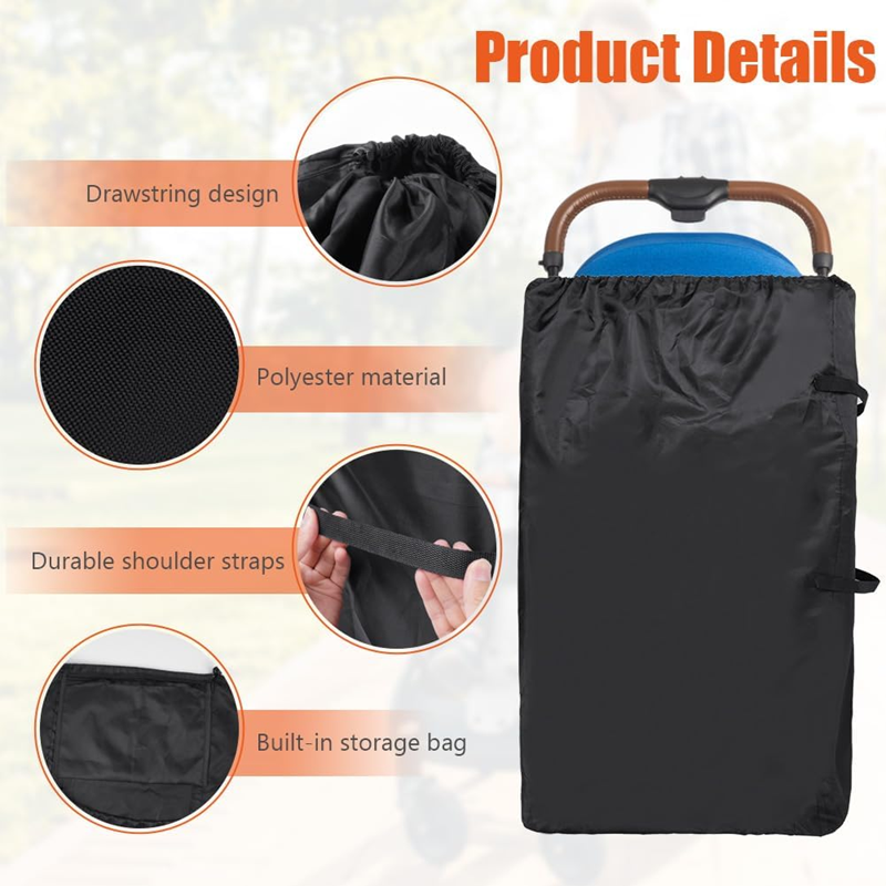 HOTUT transport bag for strollers, car seats