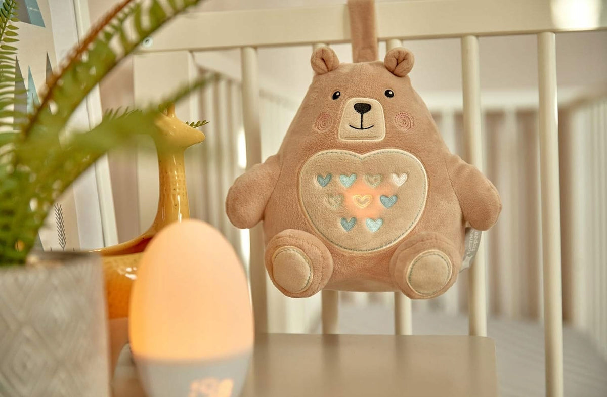 TOMMEE TIPPEE Ursulețul Benny Jucărie de pluș lampă cu sunet
